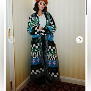 Dressed in LaLa wonderstruck 2.0 blanket fringe cardigan